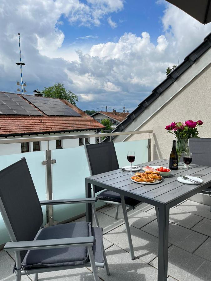 Traumhafte Neue Dachterrassenwohnung Am Soyener See エクステリア 写真