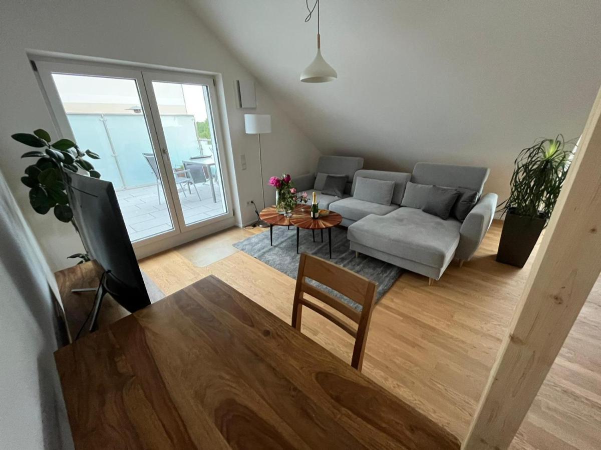 Traumhafte Neue Dachterrassenwohnung Am Soyener See エクステリア 写真
